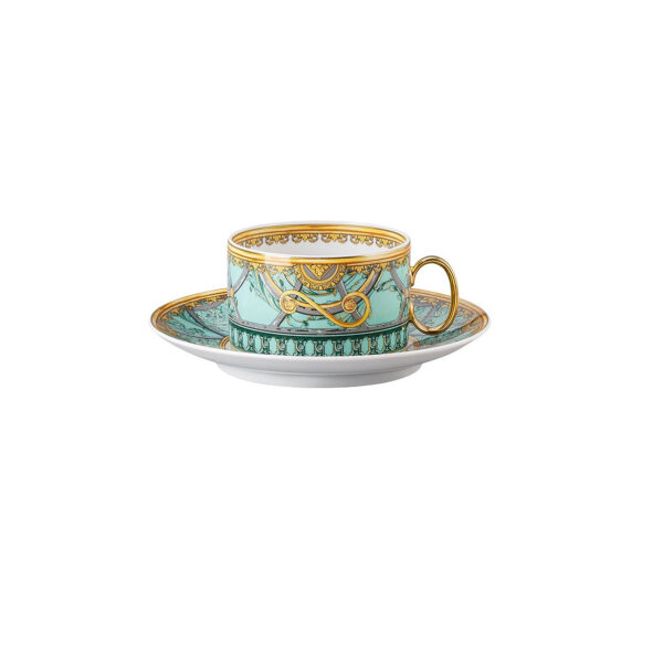 SET 2 TAZZE DA CAFFE’ VERSACE Collezione: La scala del Palazzo Materiale: Porcellana Dimensioni: 0,23 l