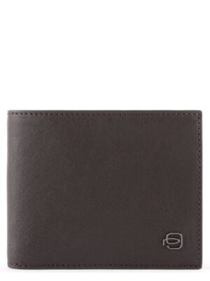 PORTAFOGLIO UOMO SOTTILE CON PORTA MONETE BLACK SQUARE