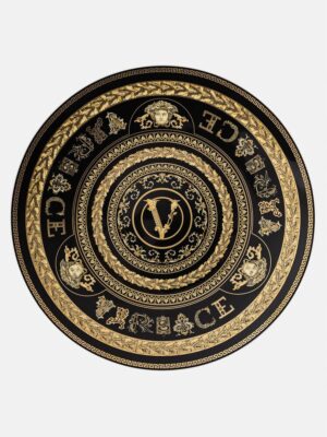 SEGNAPOSTO VIRTUS GALA BLACK VERSACE